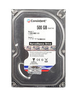 Consistent 500GB Surveillance HDD – 3.5 Inch SATA Internal Hard Drive