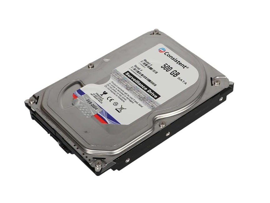 Consistent 500GB Surveillance HDD – 3.5 Inch SATA Internal Hard Drive