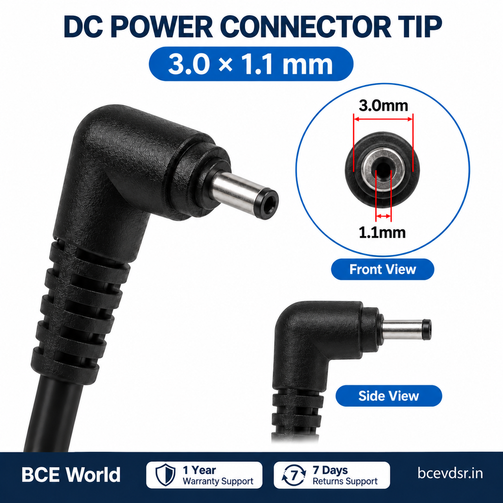 Compatible Laptop Adapter for Acer 65W (19V 3.42A) 3.0×1.1mm