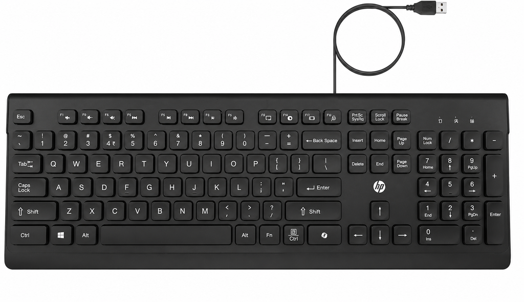 HP 115 Wired Keyboard
