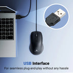 Zebronics Zeb Alex Wired Mouse 1200 DPI USB