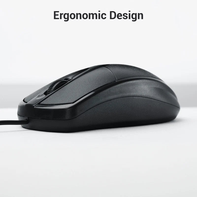 Zebronics Zeb Byte Wired Mouse 1000 DPI USB