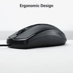 Zebronics Zeb Byte Wired Mouse 1000 DPI USB