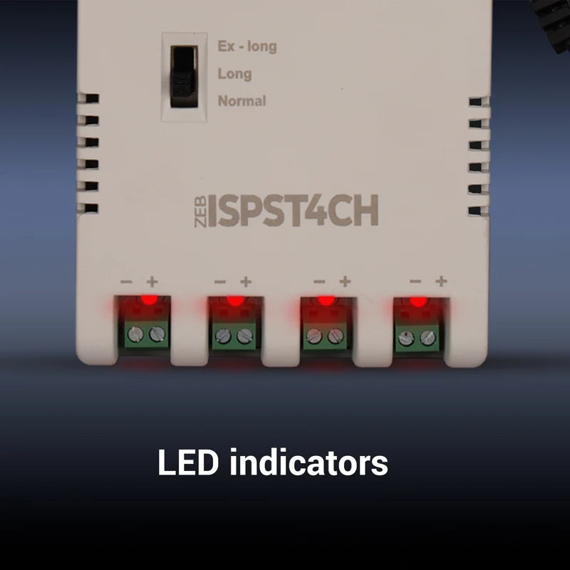 Zebronics ISPST4CH 4 Channel CCTV SMPS – 12V Power Supply