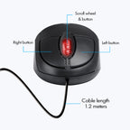 Zebronics Zeb Rise Wired Mouse 1200 DPI USB