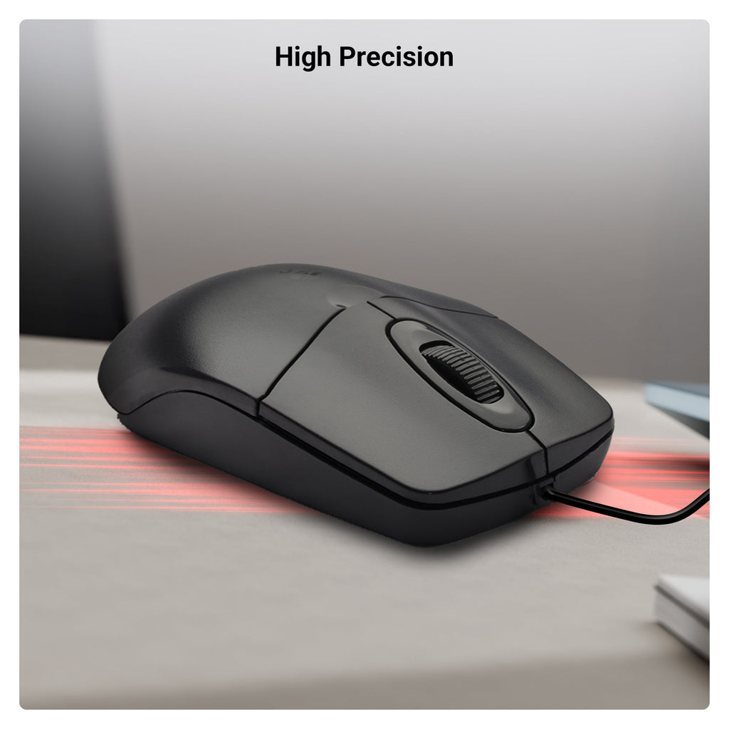 Zebronics Zeb Scoot Wired Mouse 1200 DPI USB