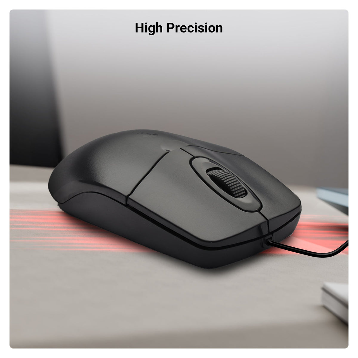 Zebronics Zeb Scoot Wired Mouse 1200 DPI USB