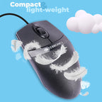 Zebronics Zeb Spin Wired Mouse 1000 DPI USB