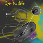 Zebronics Zeb Velocity Wired Mouse 3200 DPI Type-C