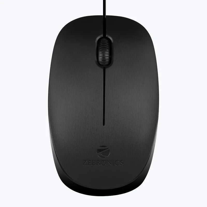 Zebronics Zeb Power Wired Mouse 1200 DPI USB