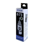Epson 673 Black genuine 70 ml ink bottle view 2