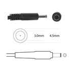 Compatible Dell Laptop Adapter 65W (19.5V / 3.34A) 4.5×3.0mm (Small Pin)