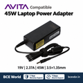 Compatible Avita 45W laptop adapter 19V 2.37A 3.5×1.35mm