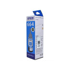 Epson 664 Cyan genuine 70 ml ink bottle view 2