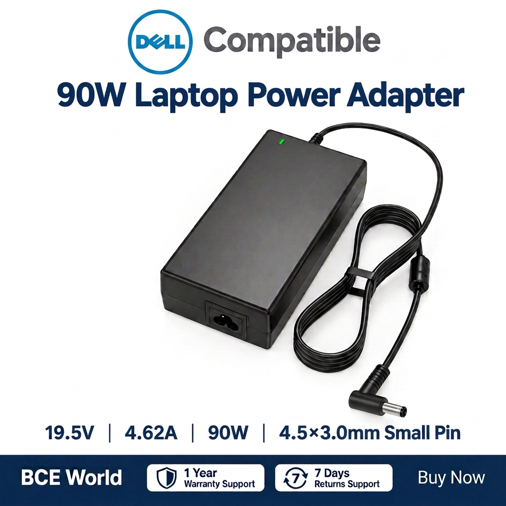 Dell 90W black-tip adapter முதல் image