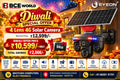 EYEON solar 4 lens 4G CCTV camera and free 64GB memory card, BCE World festive promotion