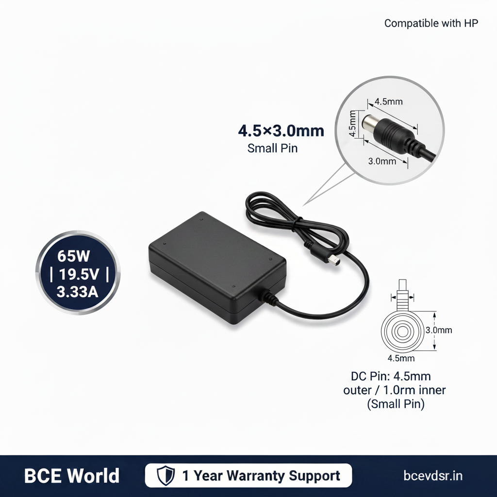 HP 65W Small Pin - Image 2