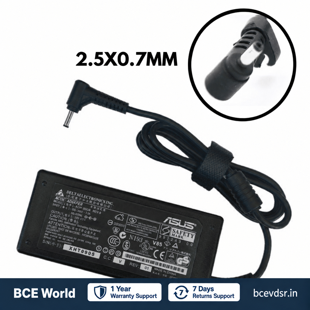 Compatible Asus Laptop Adapter 30W (19V / 1.58A) 2.5×0.7mm