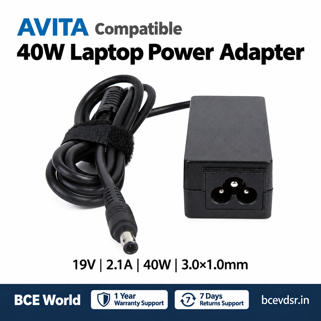 Compatible Avita 40W adapter with 3.0×1.0mm connector