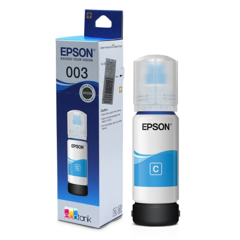 Epson 003 Cyan genuine 65 ml ink bottle