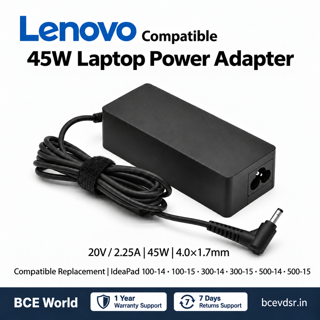 Lenovo 45W - 4.0×1.7mm Fixed