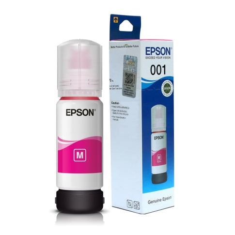 Epson 003 Magenta genuine 65 ml ink bottle view 2