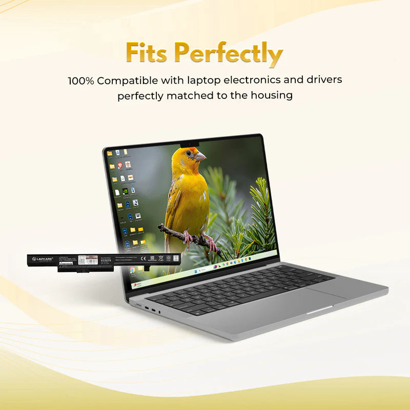 Lapcare Lenovo B40 / B50 / N40 / N50 / M4400 / M4450 Series Laptop Battery L13L4A01 4-Cell Li-ion