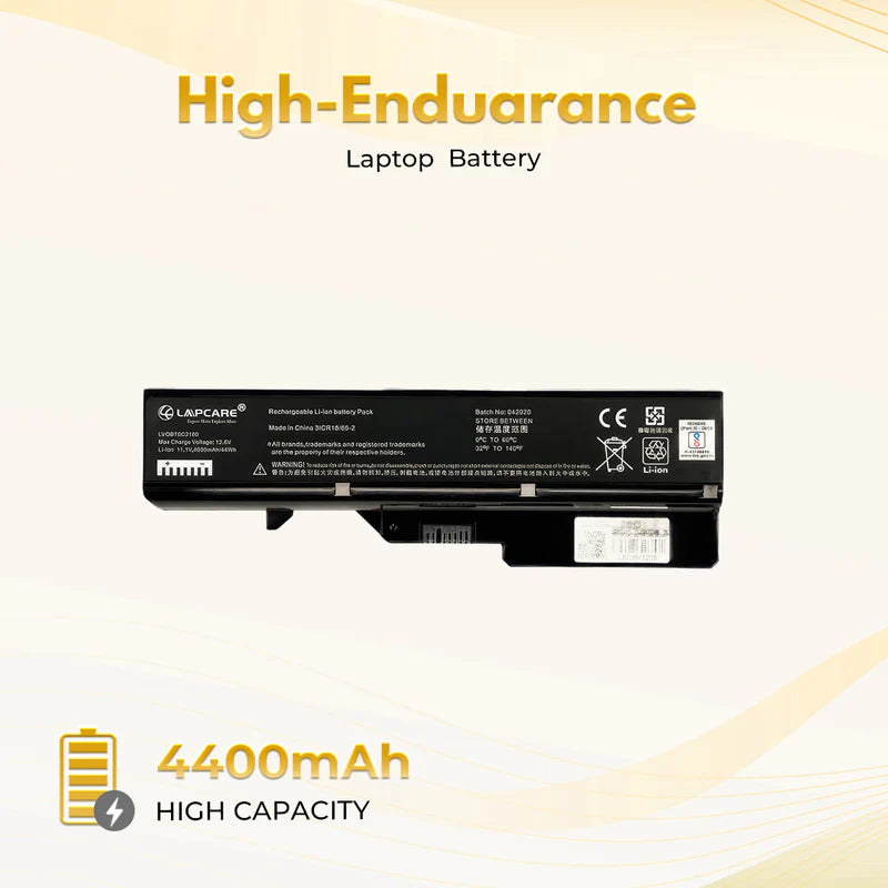 Lapcare Lenovo Laptop Battery G460 6-Cell Li-ion