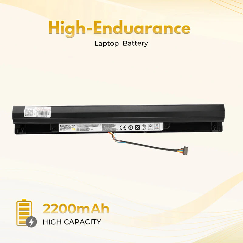 Lapcare Lenovo Laptop Battery L15L4A01 4-Cell Li-ion