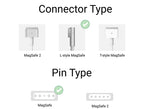 Compatible Apple Laptop Adapter 60W (16.5V / 3.65A) MagSafe 1 (L-Tip)
