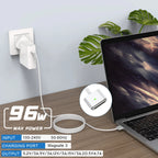 Compatible Apple Laptop Adapter 96W (20V / 4.8A) USB-C (MagSafe 3 Compatible)