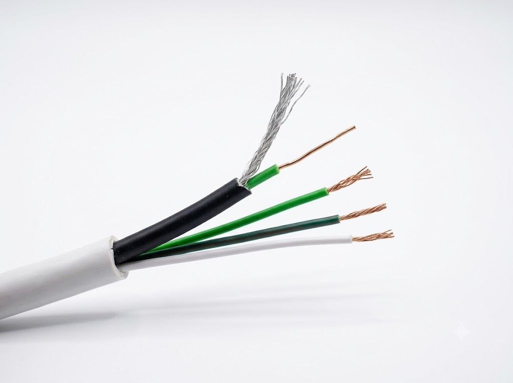 CCTV 3+1 Indoor Camera Cable – 90 Metre Roll