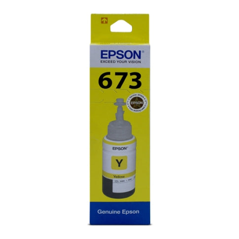 Epson 673 Yellow genuine 70 ml ink bottle