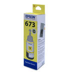 Epson 673 Yellow genuine 70 ml ink bottle view 2