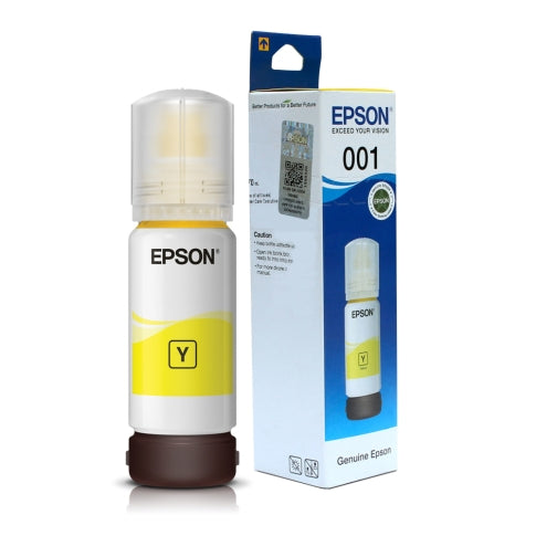 Epson 003 Yellow genuine 65 ml ink bottle view 2