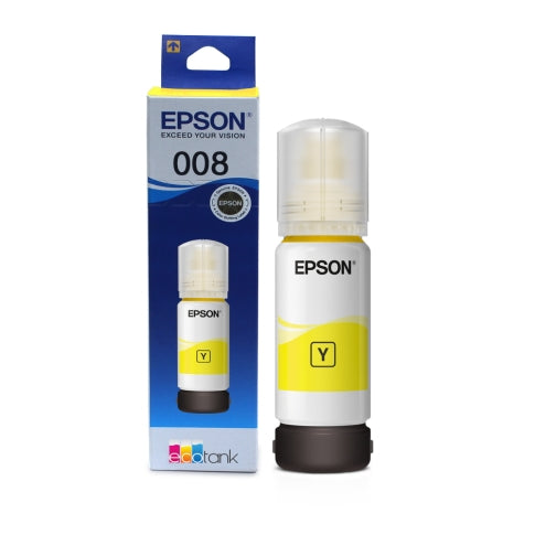 Epson 008 Yellow genuine 70 ml ink bottle