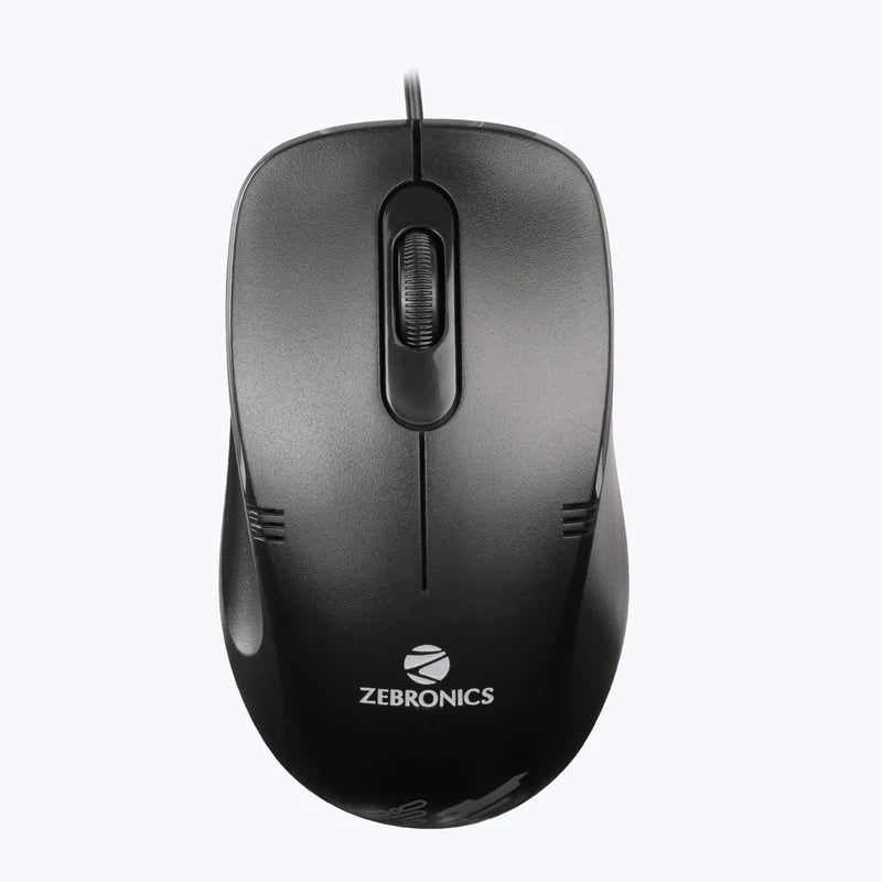 Zebronics Zeb Power+ Wired Mouse 1200 DPI USB